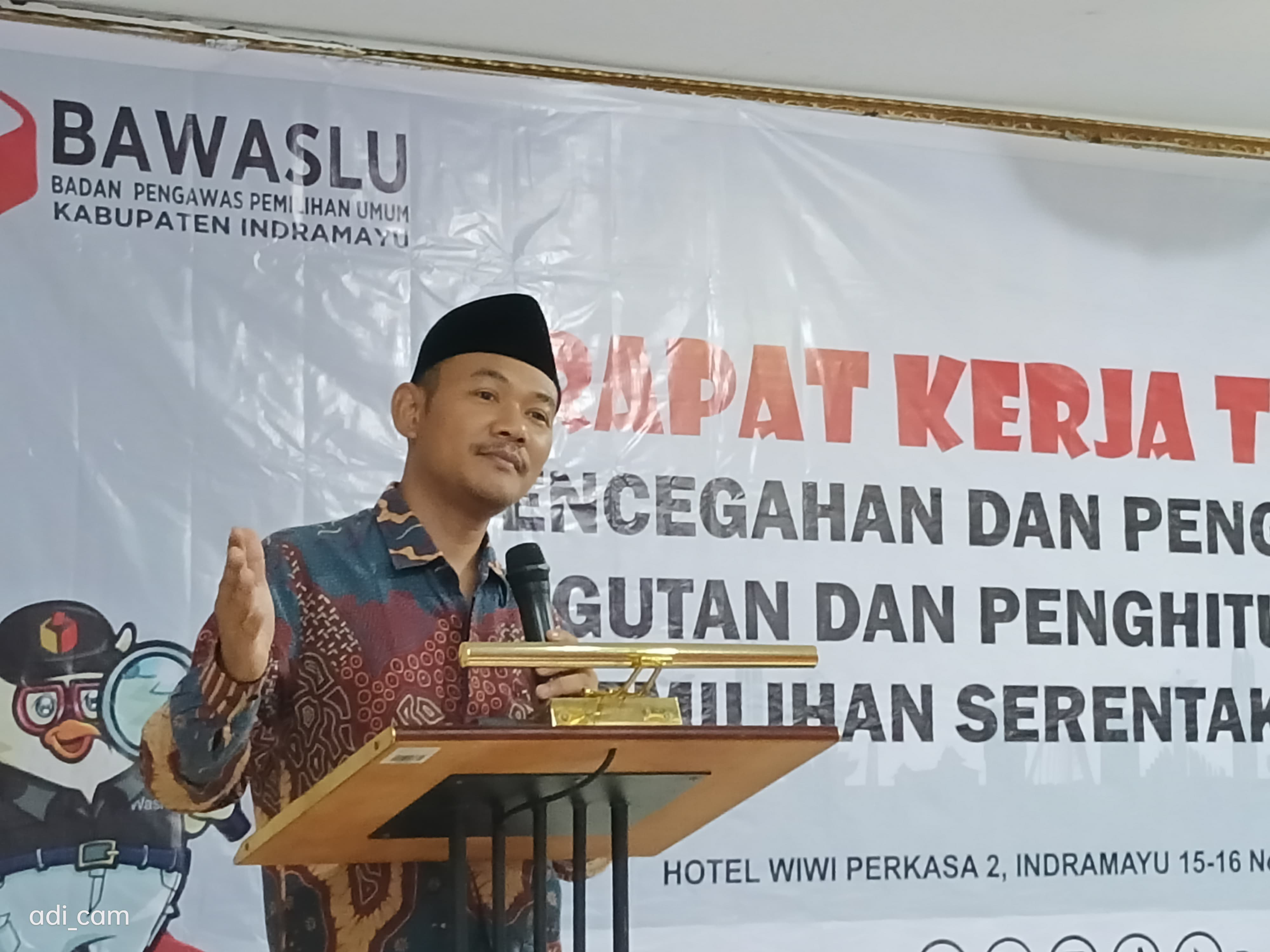 pentingnya pemahaman dan kesigapan Panwascam dalam menghadapi tahapan pemungutan dan penghitungan suara 