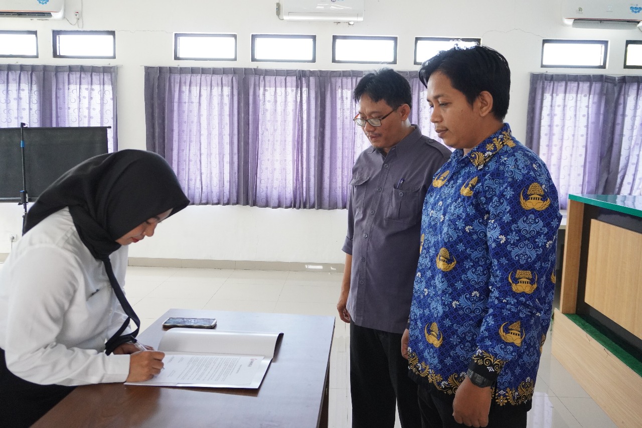 Penandatangan Fakta Integritas Cpns Bawaslu, Foto: Doc Humas