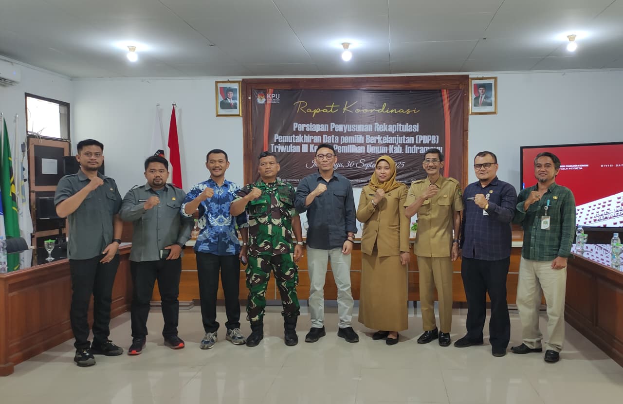 Rapat Koordinasi Pemutakhiran Data Pemilih Berkelanjutan (PDPB) Triwulan III