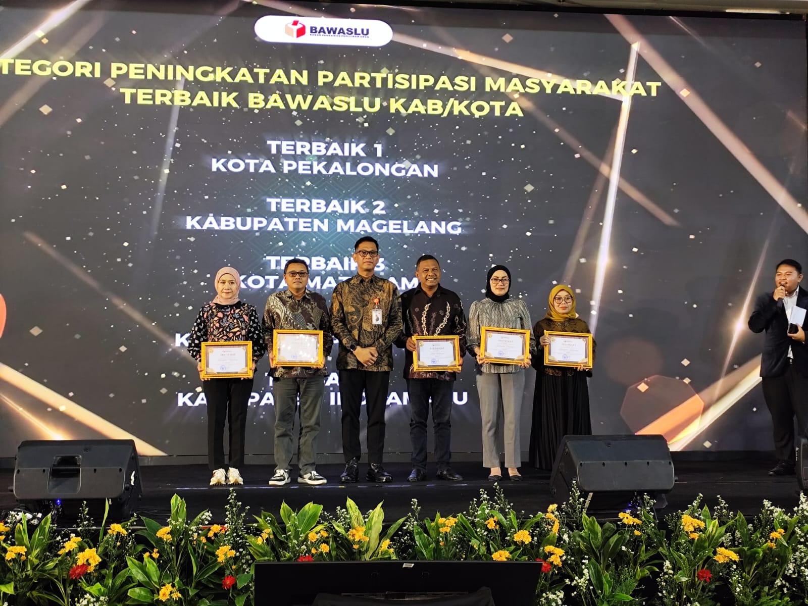 Bawaslu Indramayu diganjar Bawaslu RI, Terbaik 5 Peningkatan Partisipasi Masyarakat