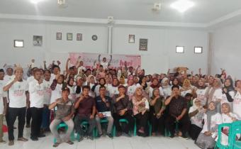 Sosialisasi hari kasih suara yang diselenggarakan oleh KPU kab Indramayu, foto : viky