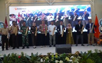 launching pengawasan partisipatif pemilihan serentak 2024 dan launching Kampung Pengawasan Partisipatif, foto: viky