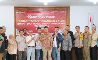 Bawaslu Indramayu Sampaikan Poin Penting Dalam Pendaftaran Calon, Foto : Viky