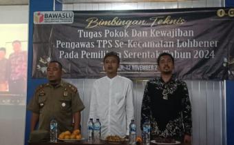 M. Saprudin, Koordinator Divisi SDM, Organisasi, dan Diklat Bawaslu Kabupaten Indramayu