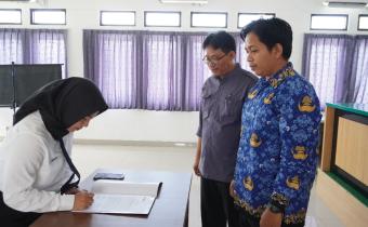 Penandatangan Fakta Integritas Cpns Bawaslu, Foto: Doc Humas