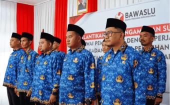 Pelantikan ASN PPPK Bawaslu Kab. Indramayu
