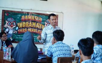 Bawaslu Indramayu Saba SMAN 1 Lohbener