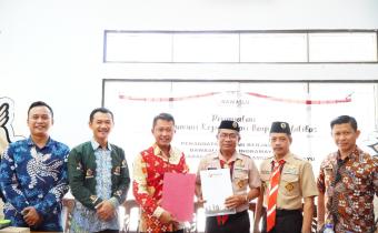Bawaslu Indramayu dan Kwarcab Pramuka Tandatangani MoU, Perkuat Sinergi Pengawasan Partisipatif Pemilu
