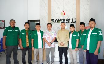 Bawaslu Indramayu Ajak GP Ansor Indramayu Perkuat Pengawasan Partisipatif